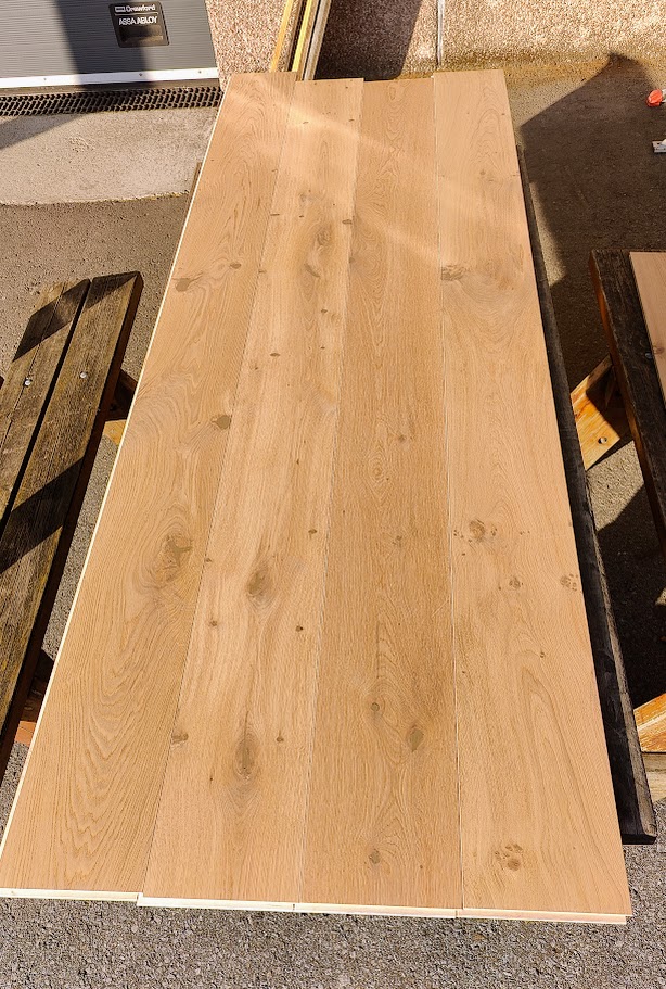 12/3 x 185 mm Parquet Chêne semi-massif Fini d'usine