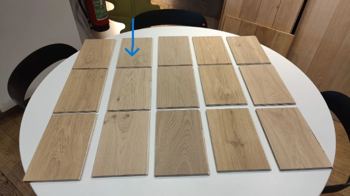 12/3 x 190 mm Parquet Chêne semi-massif Fini d'usine