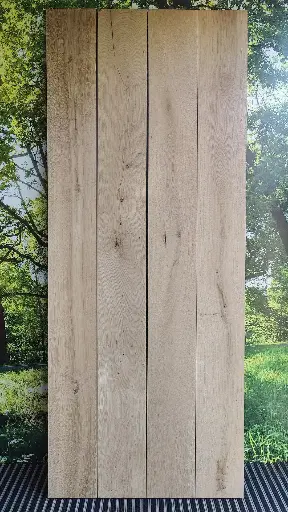 [S4S205K] 20x205 mm - Planche Chêne Rustique B - prérabotée